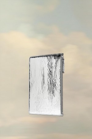 Silver Maison Margiela Broken Mirror Pouch | SG_MM68234