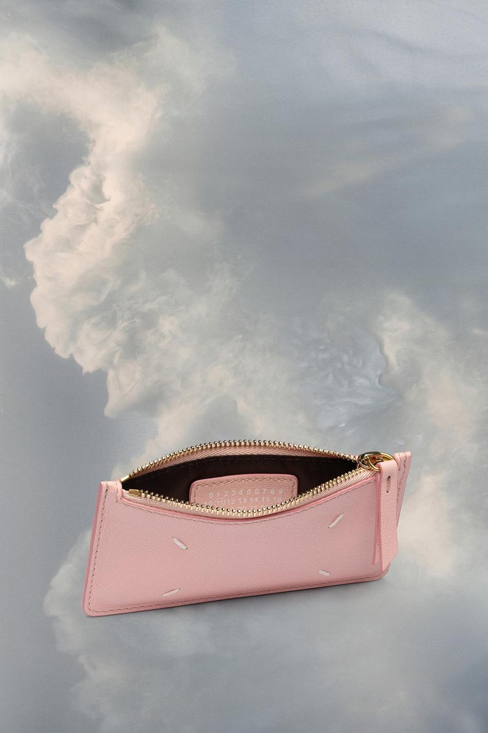 Pink Maison Margiela Recicla Cardholder | SG_MM91538