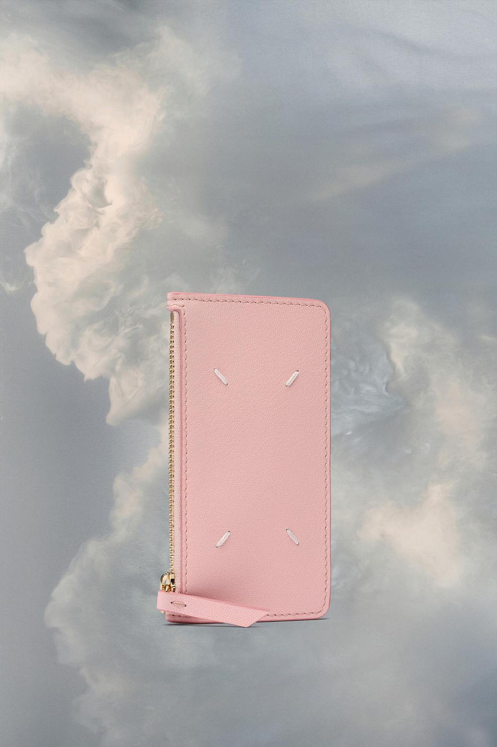 Pink Maison Margiela Recicla Cardholder | SG_MM91538