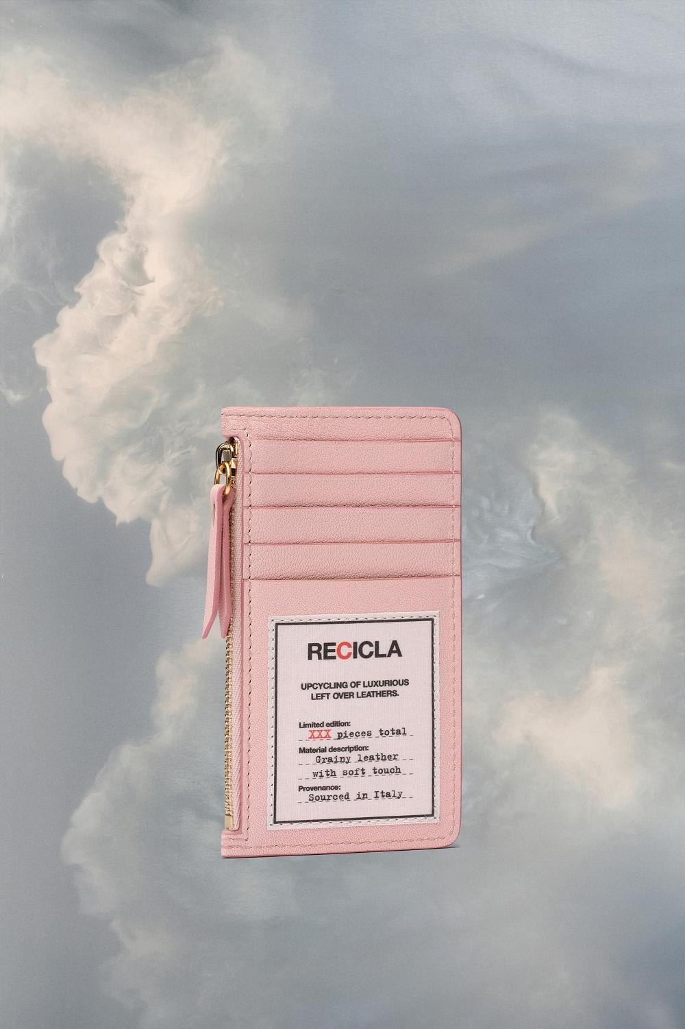 Pink Maison Margiela Recicla Cardholder | SG_MM91538