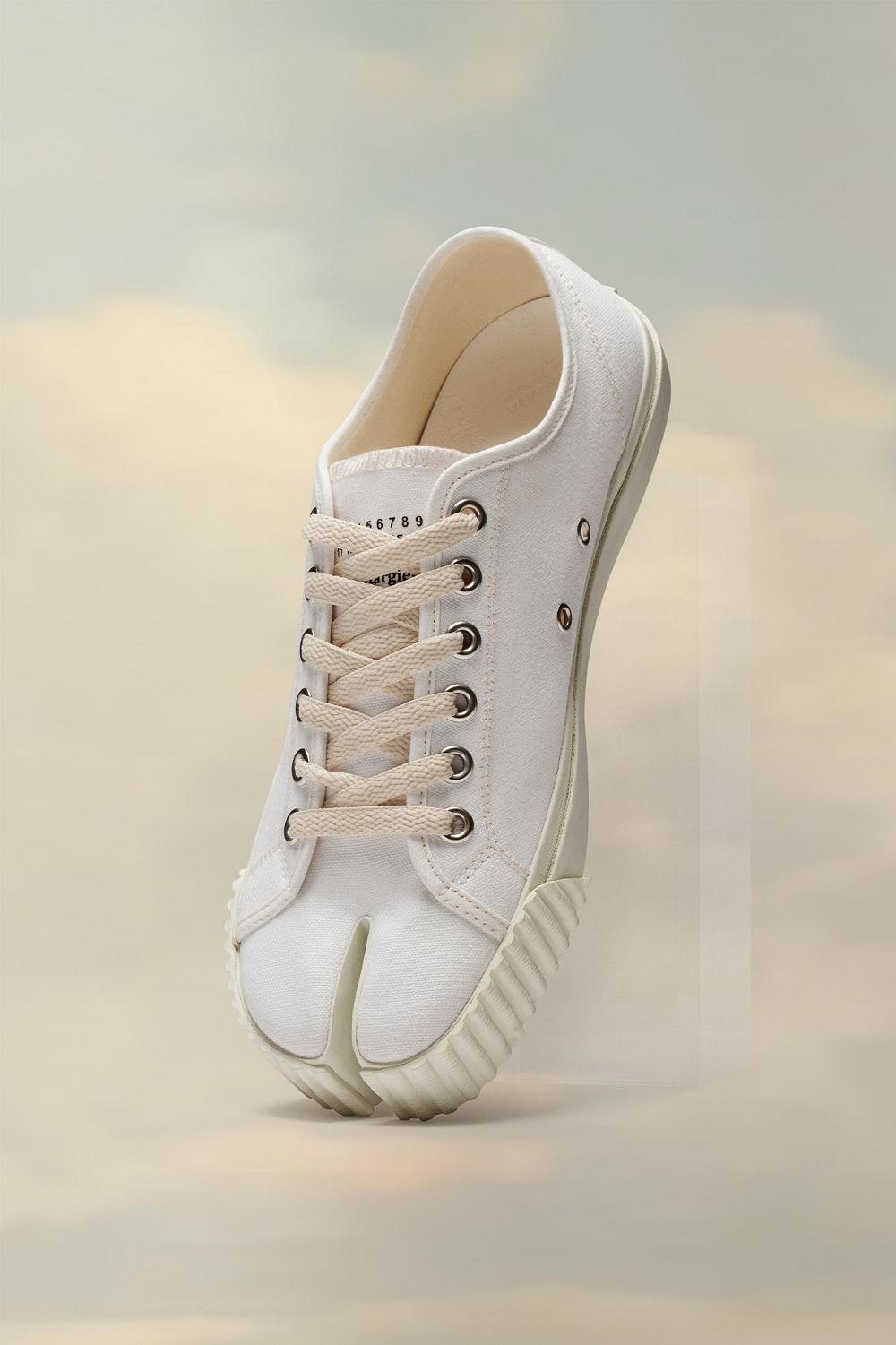 White Maison Margiela Tabi Sneakers | SG_MM22693